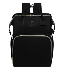 Multifunctional Maternity Diaper Backpack With Removable Mosquito Net