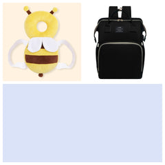 Multifunctional Maternity Diaper Backpack With Removable Mosquito Net
