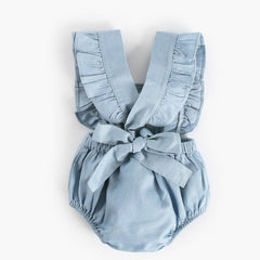 Infant Denim One Piece Baby Romper