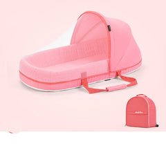Multifunctional Folding Baby Crib with Mosquito Net