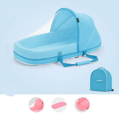 Multifunctional Folding Baby Crib with Mosquito Net