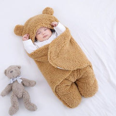 Newborn Thickened Wrap Swaddle Sleeping Bag