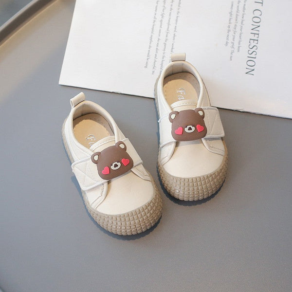 Children's Casual Velcro Canvas Shoes