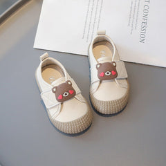 Children's Casual Velcro Canvas Shoes
