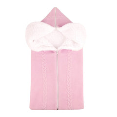 Newborn Winter Warm Knit Swaddle Sleeping Bag