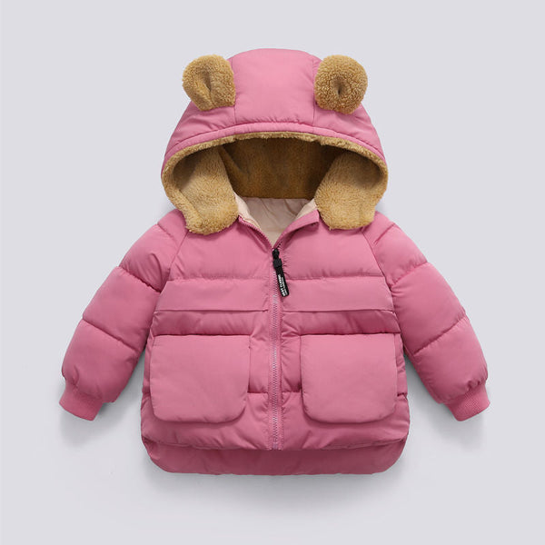 Children's Thick Hooded Warm Winter Jacket