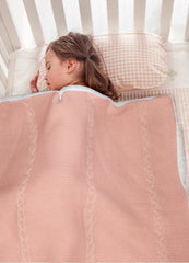 Newborn Winter Warm Knit Swaddle Sleeping Bag