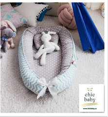 Portable Washable Cotton Baby Crib Travel Bed