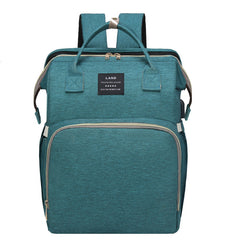 Multifunctional Maternity Diaper Backpack With Removable Mosquito Net