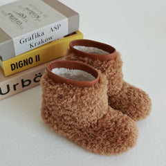 Girls Winter Thermal Fur Lined Soft Sole Booties