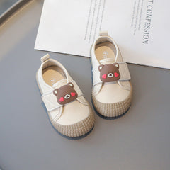 Children's Casual Velcro Canvas Shoes