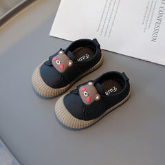 Children's Casual Velcro Canvas Shoes