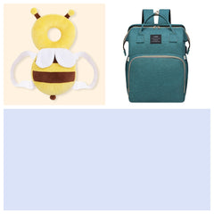 Multifunctional Maternity Diaper Backpack With Removable Mosquito Net