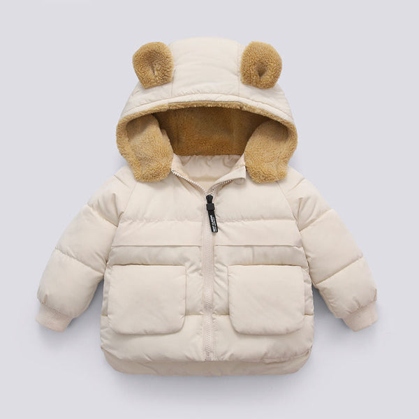 Children's Thick Hooded Warm Winter Jacket