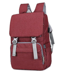 Large Baby Diaper Backpack With USB Charging Interface