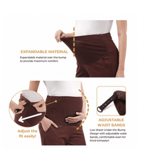Maternity Ankle Pants for Comfortable Everyday Wear