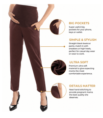 Maternity Ankle Pants for Comfortable Everyday Wear