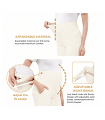 Maternity Ankle Pants for Comfortable Everyday Wear