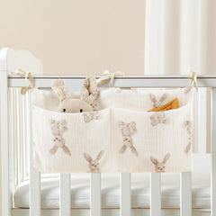 Baby Crib Organizer Hanging Diaper Caddy Storage Bag
