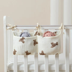 Baby Crib Organizer Hanging Diaper Caddy Storage Bag