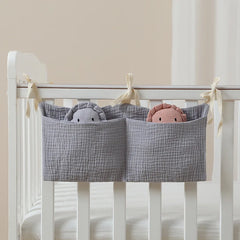 Baby Crib Organizer Hanging Diaper Caddy Storage Bag