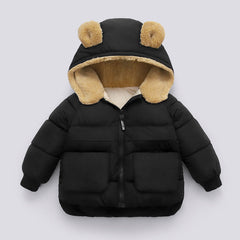 Children's Thick Hooded Warm Winter Jacket