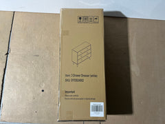 Kids Three Drawer Dresser Baby Nightstand Bedroom