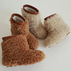 Girls Winter Thermal Fur Lined Soft Sole Booties