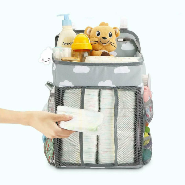 Baby Hanging Storage Caddy Crib Organizer For Nursery