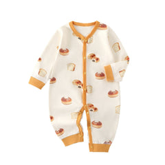 Pure Cotton Baby Romper Seamless Crawling Suit