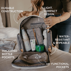 Birch Bag Mini Diaper Backpack For Baby Essentials
