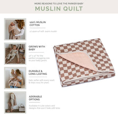 Soft Butterfly Pattern Baby Quilt Blanket