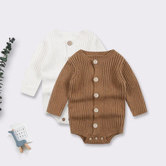 Knitted Sweater Baby Bodysuit One Piece