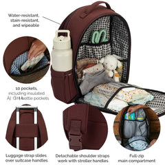 Drift Neoprene Lite Diaper Backpack For Baby Essentials