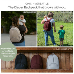 Drift Neoprene Lite Diaper Backpack For Baby Essentials