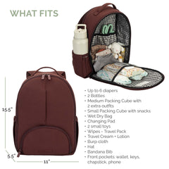 Drift Neoprene Lite Diaper Backpack For Baby Essentials