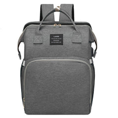 Multifunctional Maternity Diaper Backpack With Removable Mosquito Net