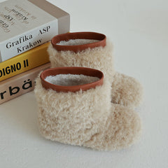 Girls Winter Thermal Fur Lined Soft Sole Booties