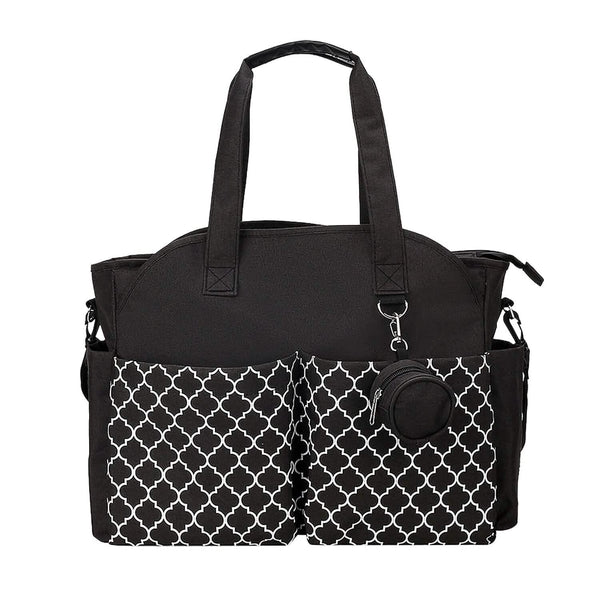 Multifunctional Baby Diaper Tote Bag With Adjustable Strap