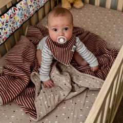 Soft Butterfly Pattern Baby Quilt Blanket