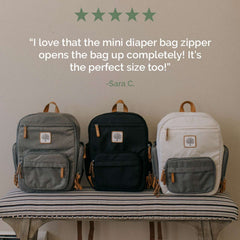 Birch Bag Mini Diaper Backpack For Baby Essentials