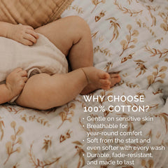 Soft Butterfly Pattern Baby Quilt Blanket